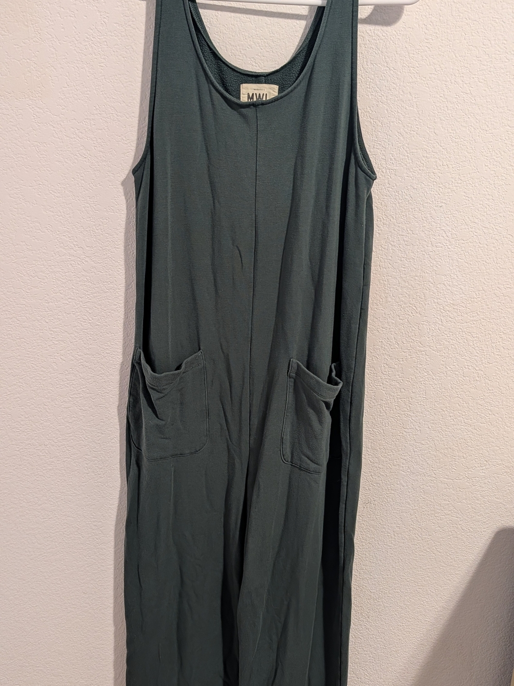 Madewell Sleeveless Maxi Jumpsuit